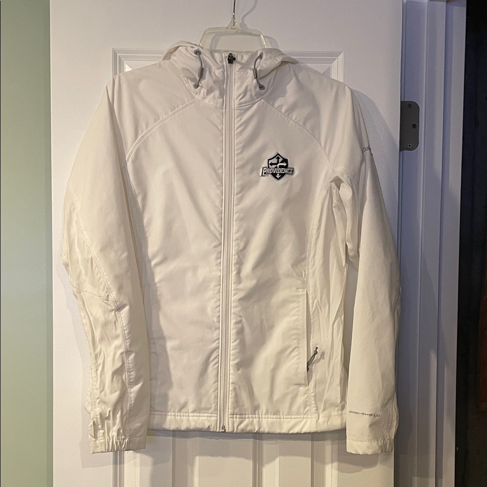 Columbia Rain Jacket with Providence College Friars Logo